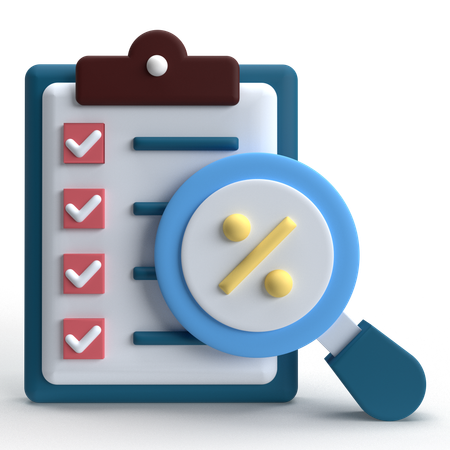 Receipt  3D Icon