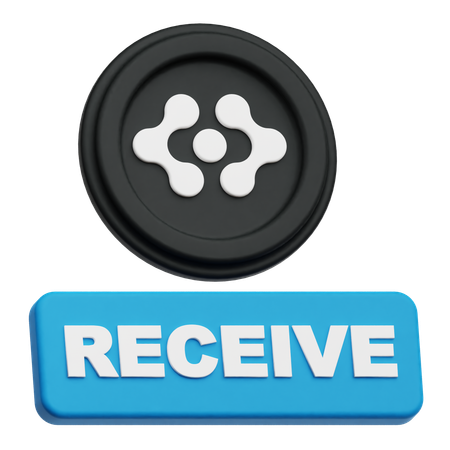 Receive Artificial Super Intelligence Alliance Token  3D Icon