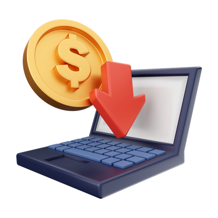 Receive Moeny  3D Icon