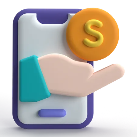 Receive Money  3D Icon