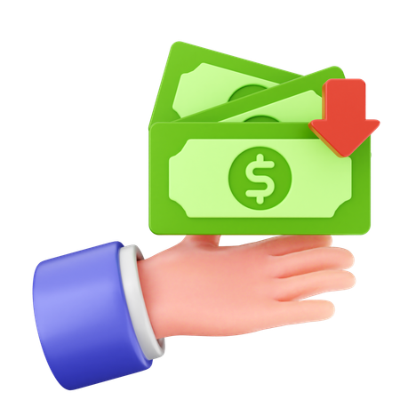 Receive Money  3D Icon