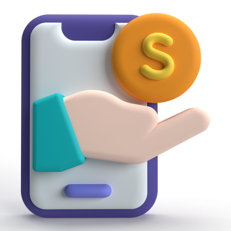 Receive Money  3D Icon