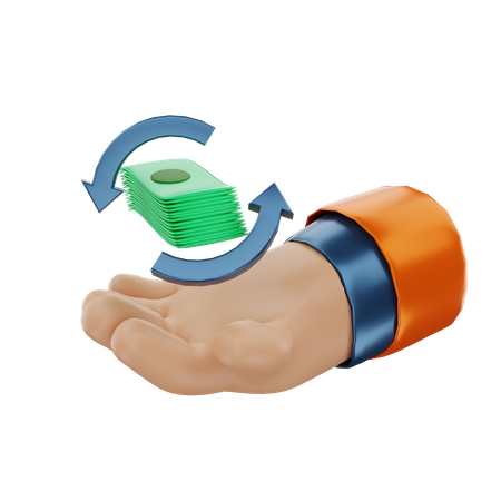 Receive Payment  3D Icon