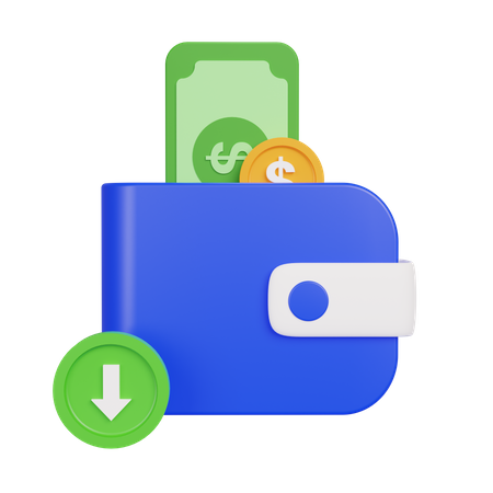 Received Money  3D Icon