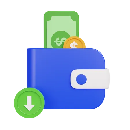 Received Money  3D Icon