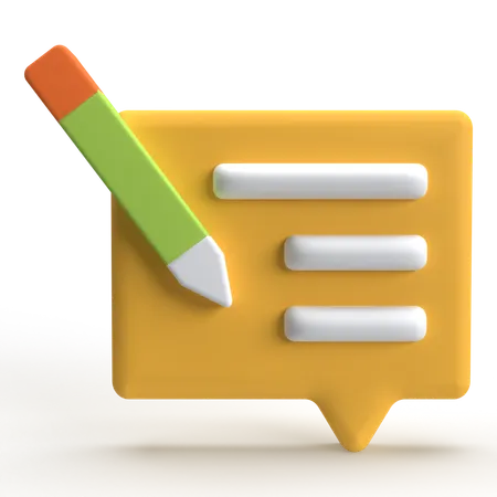 Recensione scrivere  3D Icon