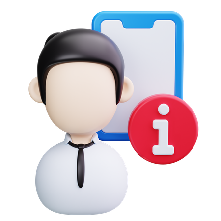 Recepcionista  3D Icon