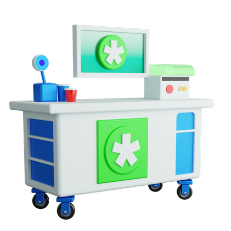 Reception  3D Icon