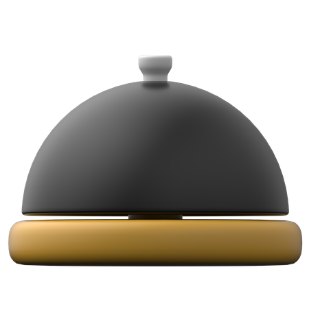 Reception bell  3D Icon