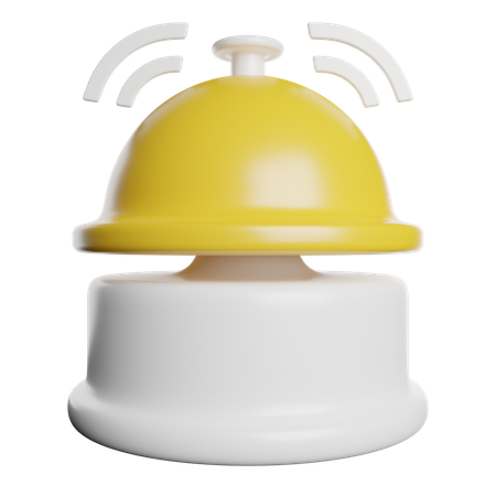 Reception Bell  3D Icon