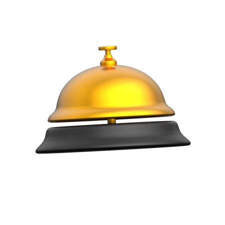Reception Bell  3D Icon