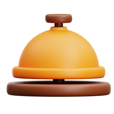 Reception Bell  3D Icon