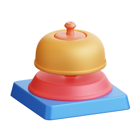 Reception Bell  3D Icon