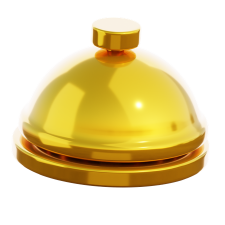 Reception Bell  3D Icon