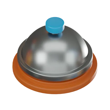 Reception Bell  3D Icon