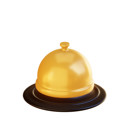 Reception Bell 3D Icon