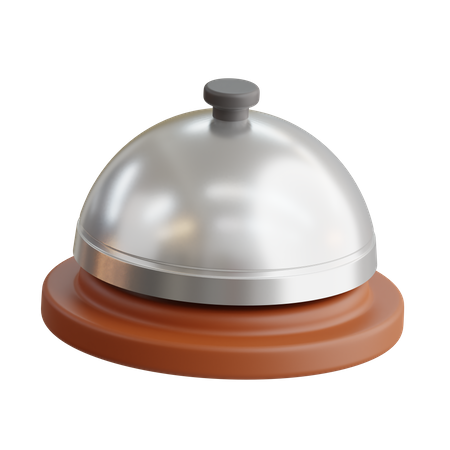 Reception Bell  3D Icon