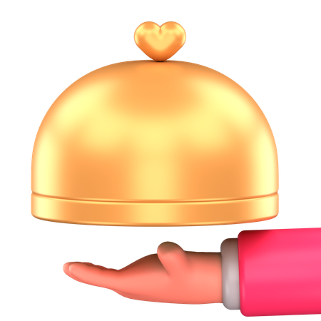 Cloche de réception  3D Icon