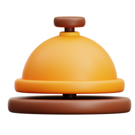 Sonnette de réception  3D Icon