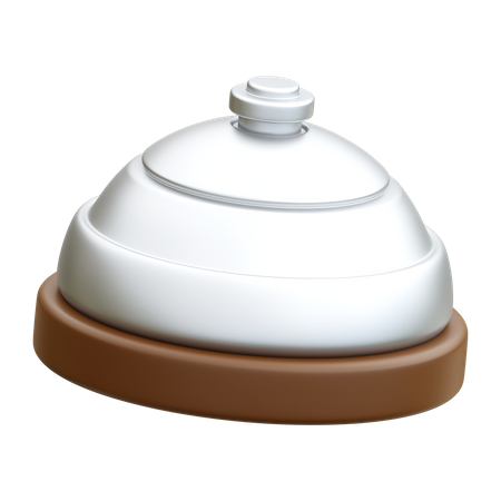Receptionist Bell  3D Icon