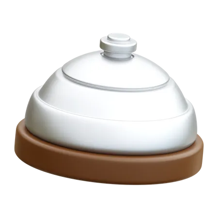 Cloche de la réceptionniste  3D Icon