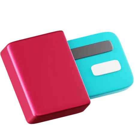 Receptor de cartão de crédito  3D Icon