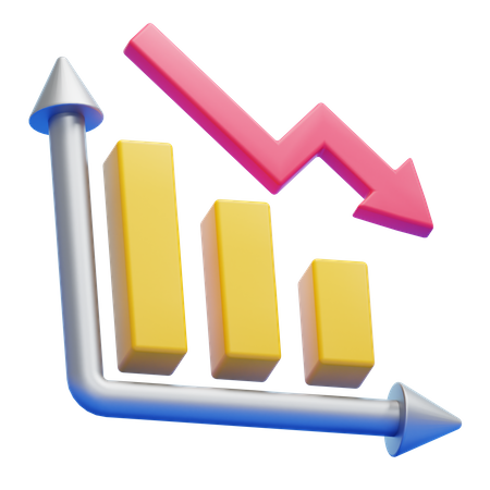 RECESSION DATA  3D Icon