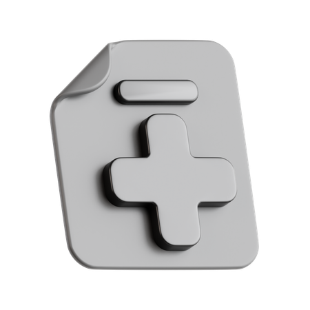 Prescripción  3D Icon