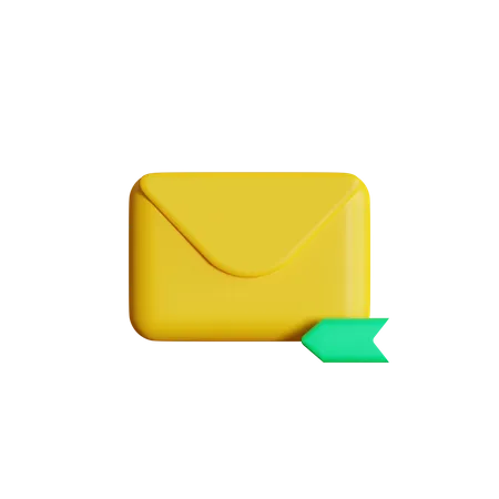 Recevoir un e-mail  3D Icon