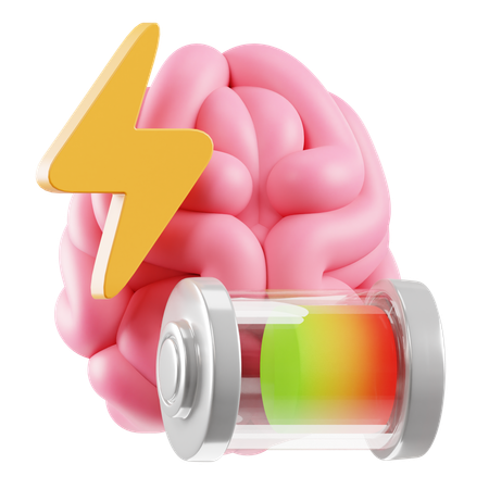 Rechargement du cerveau  3D Icon