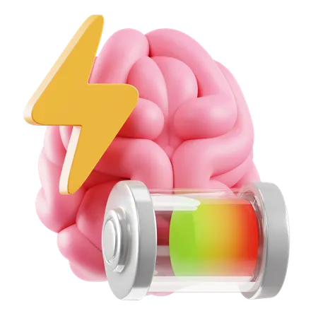 Rechargement du cerveau  3D Icon