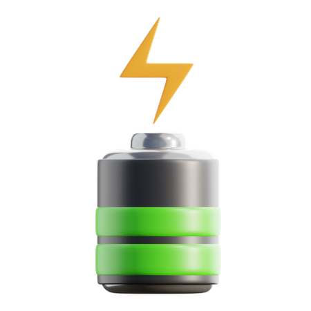 Recharge de batterie écologique  3D Icon