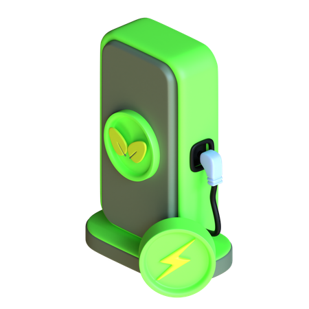 Recharge électrique  3D Icon