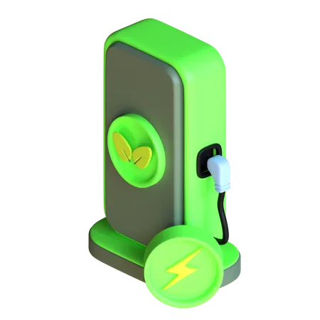 Recharge électrique  3D Icon