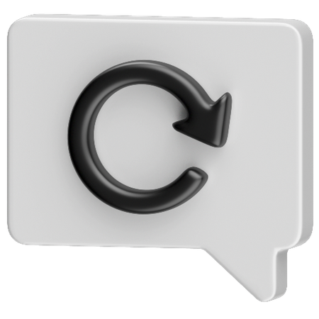 Recharger le message  3D Icon