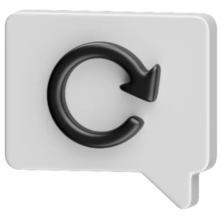 Recharger le message  3D Icon