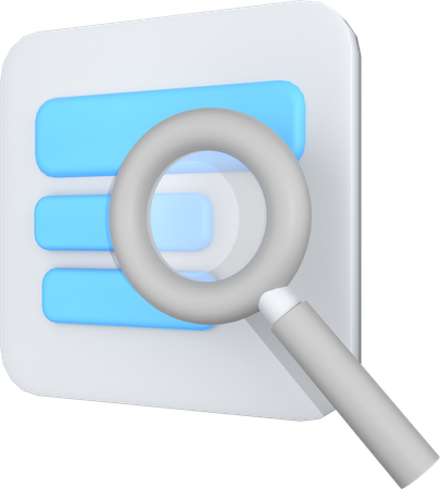 Recherche  3D Icon