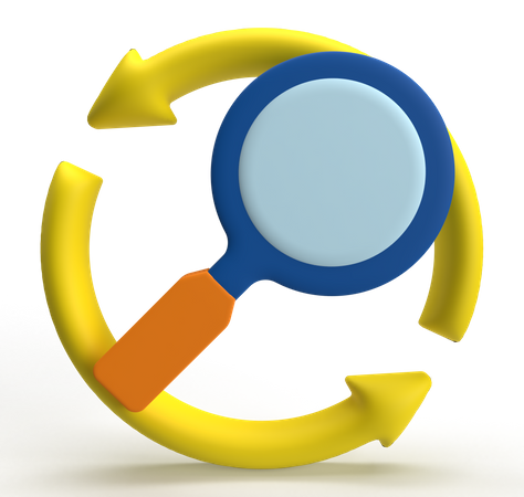 Recherche  3D Icon