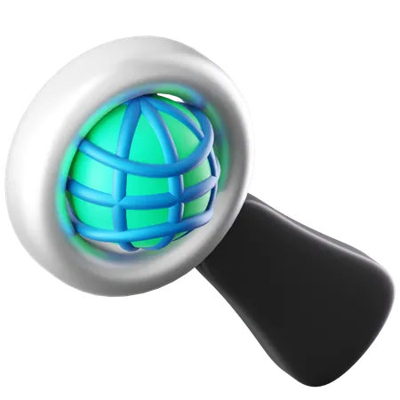 Recherche  3D Icon