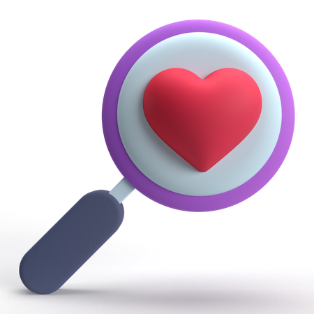 Chercher l'amour  3D Icon