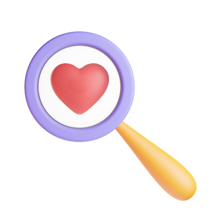 Chercher l'amour  3D Icon