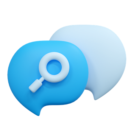 Rechercher une discussion  3D Icon