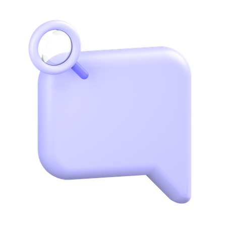 Recherche Alt de commentaire  3D Icon