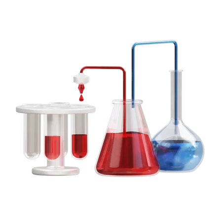 Recherche chimique  3D Icon