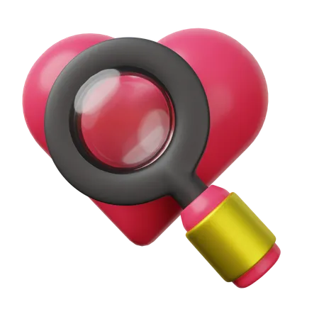 Chercher l'amour  3D Icon