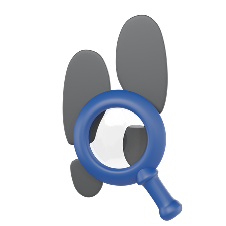 Recherche d'empreinte  3D Icon