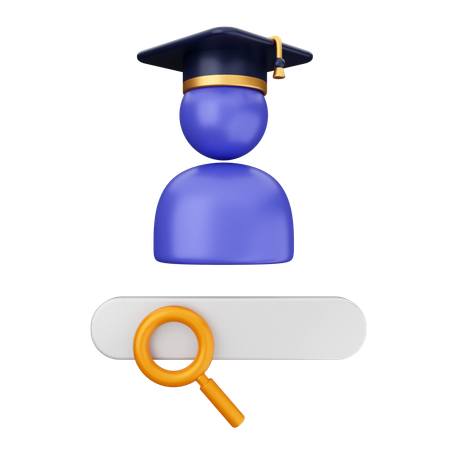 Recherche éducation  3D Icon