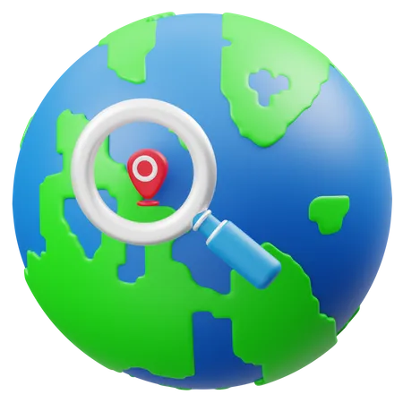 Emplacement de recherche  3D Icon