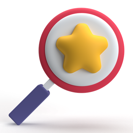 Recherche préférée  3D Icon