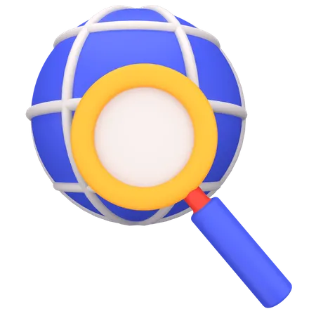 Recherche globale  3D Icon